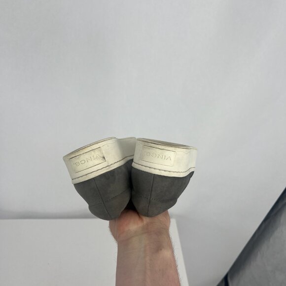 Vince Gray Suede Warren Eco Sneaker - Picture 10 of 12